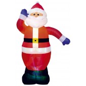 BABBO NATALE GONFIABILE CON LUCI CM.180